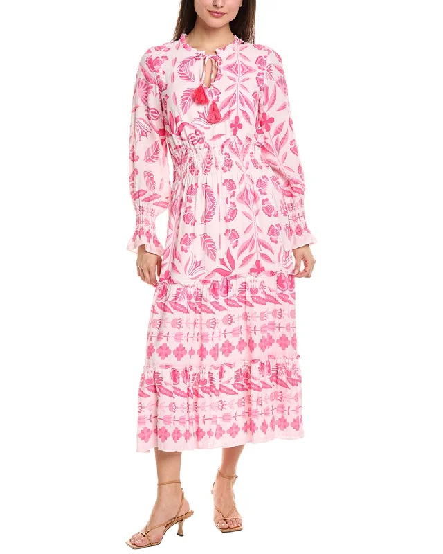 Confidence-boosting clothing for women   Sail to Sable Smocked Waist Maxi Dress