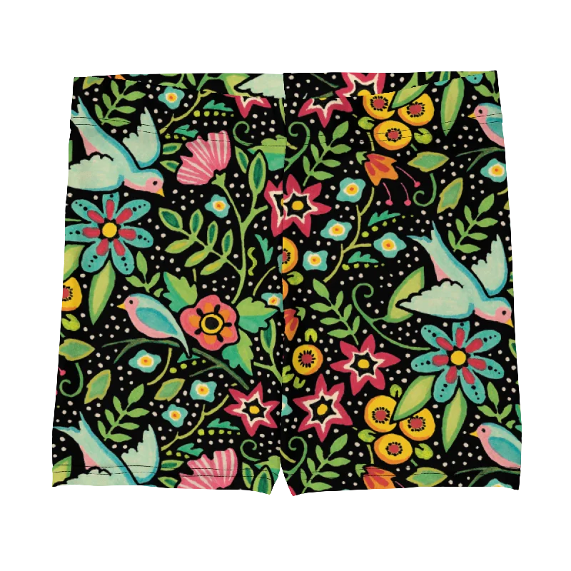 Fashionable clothing that fits every occasion   Birds Amidst Flowers Shorts