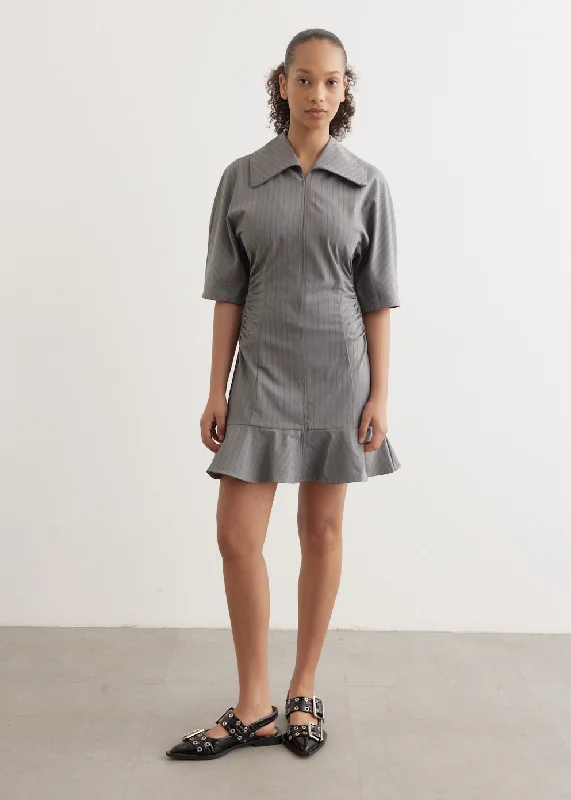 Stylish clothing designed to flatter every woman   Stripe Suiting Mini Dress