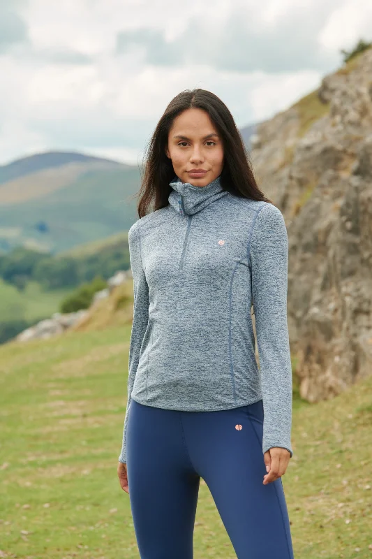 Fashionable clothing that fits every occasion   Freedom Midlayer - Steel Blue