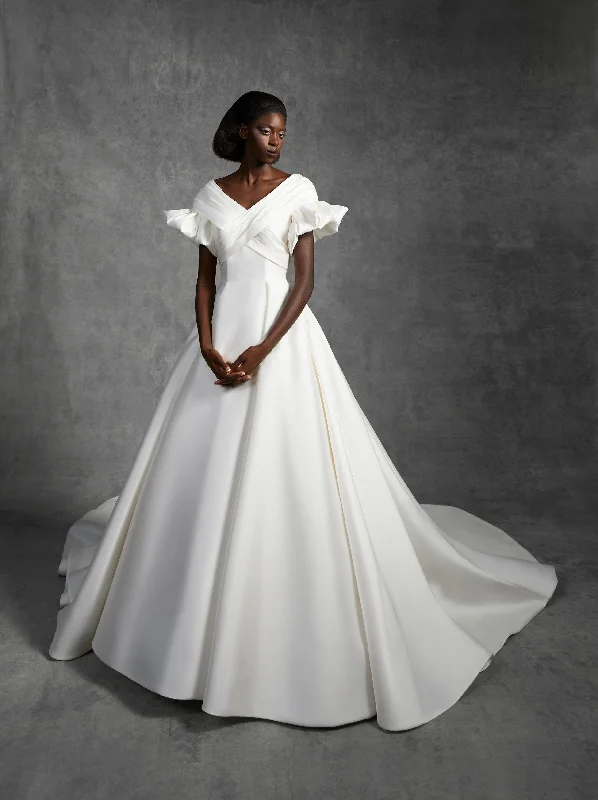 Latest fashion trends for modern women   VRM348 - DRAMATIC VOLUME A-LINE DRESS