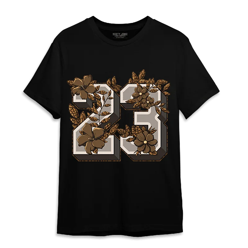 Cozy women’s clothing for the colder months   NastyJamz Palomino 3s T Shirt Match 23 Floral