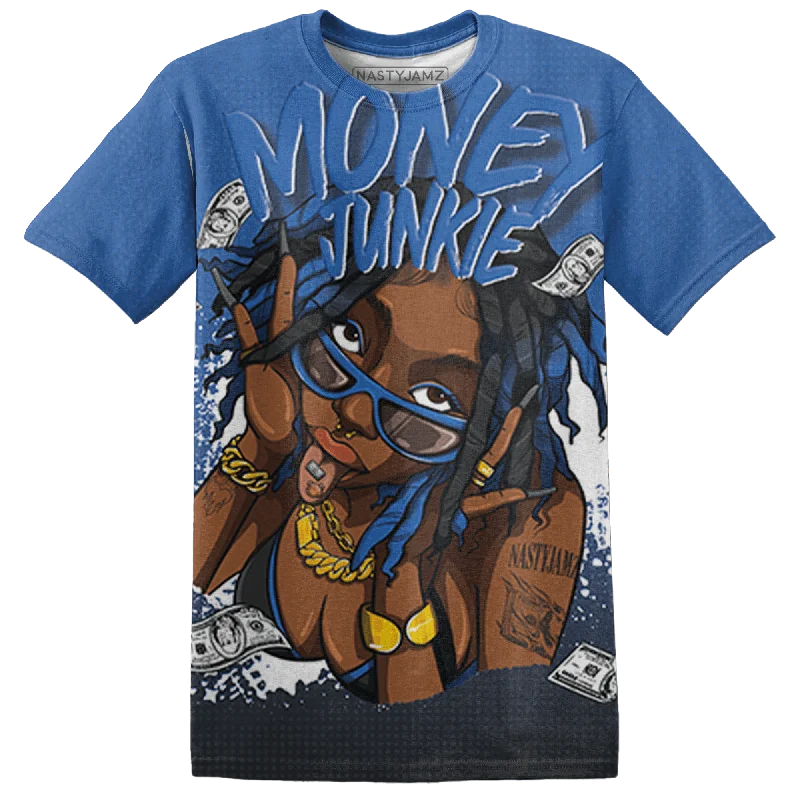 Confidence-boosting clothing for women   NastyJamz Royal Reimagined 1s T Shirt Match Money Junkie 3D All-Over Print