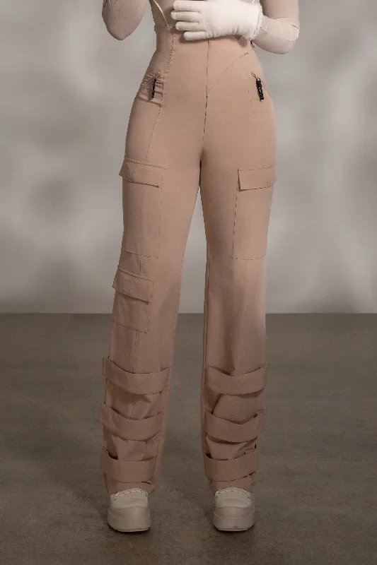 Essential women’s clothing for every season   Tan Nyah Nylon Utility Pants