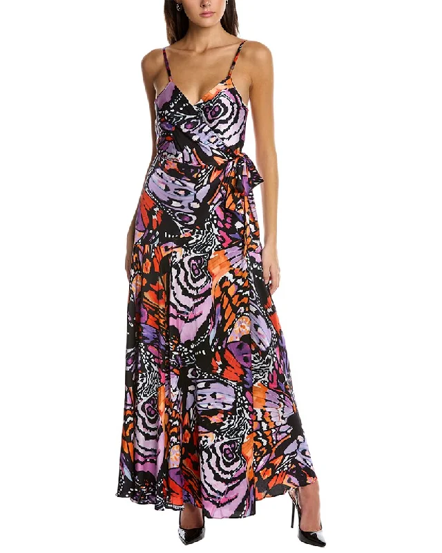 Create a timeless wardrobe with fashionable pieces   Hutch Alden Maxi Wrap Dress