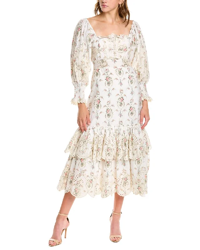 Feminine fashion to express your unique style   LoveShackFancy Toulon Dress