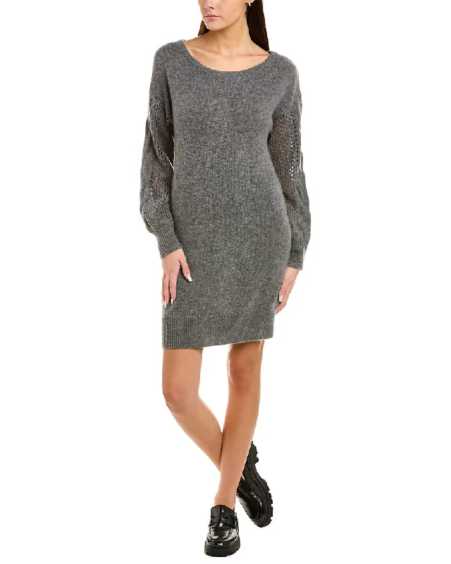 Timeless women’s fashion for any occasion   NAADAM Open Cable Wool & Cashmere-Blend Tunic Sweaterdress