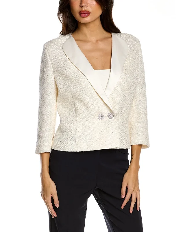 Feminine and fashionable clothing for every wardrobe   St. John Dressy Wool-Blend Jacket
