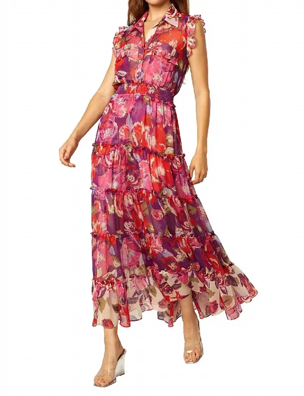 Latest fashion trends for modern women   Trina Dress in Coming Up Roses Mix