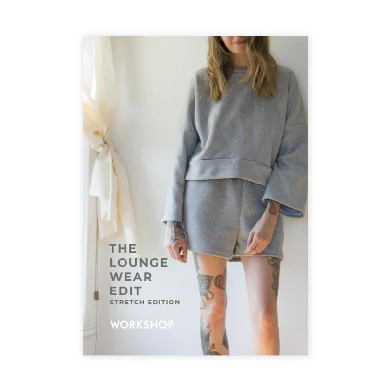Women’s clothing that combines comfort and style   Workshop The Loungewear Edit - Stretch Edition Pattern E-book