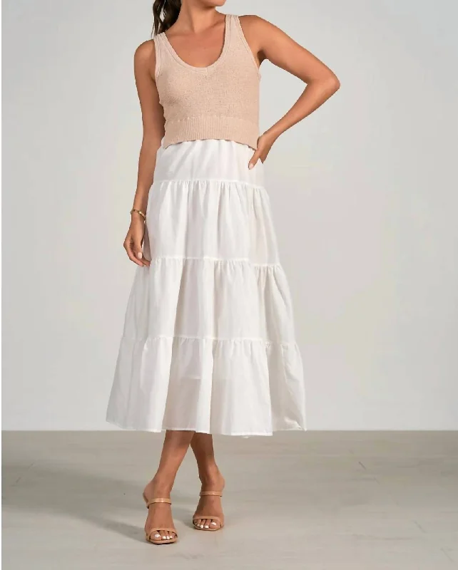 Curated collections of sophisticated women’s wear   Aries Dress In White/natural