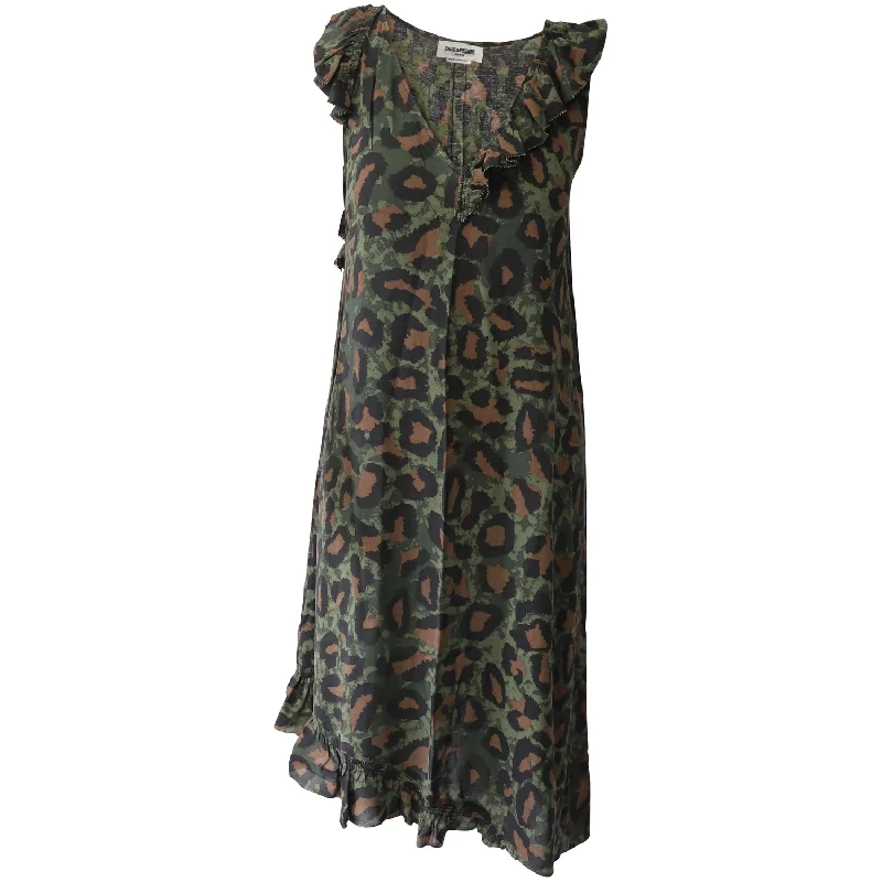 Clothing that’s as bold as you are Zadig & Voltaire Rebelle Leo Dress in Green Viscose Clothing that’s as bold as you are Zadig & Voltaire Rebelle Leo Dress in Green Viscose