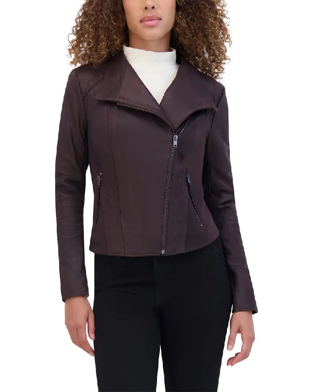 Women’s fashion that reflects your personality   Andrew Marc Felix Leather Coat