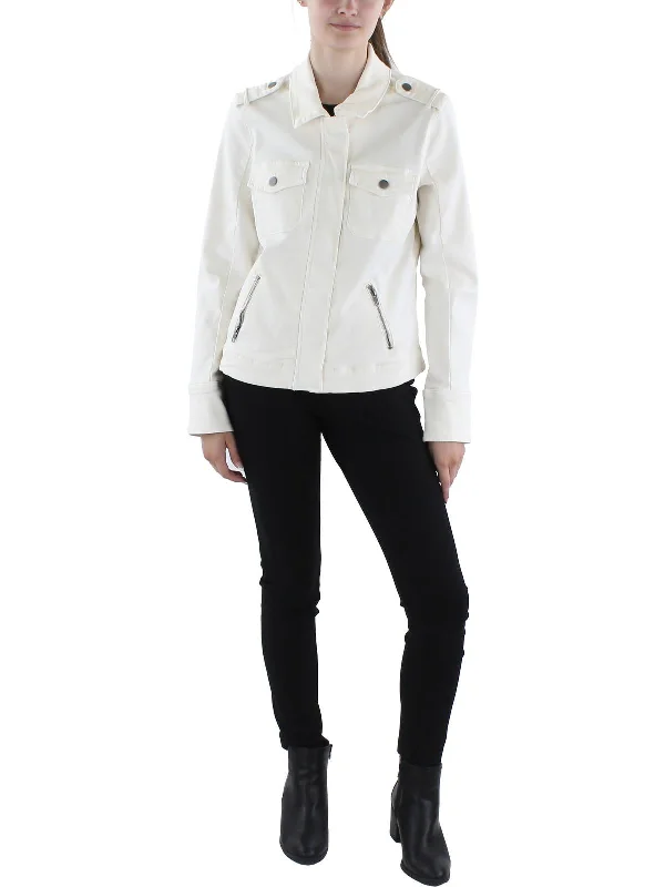 Feminine fashion to express your unique style   Womens Jean Short Denim Jacket